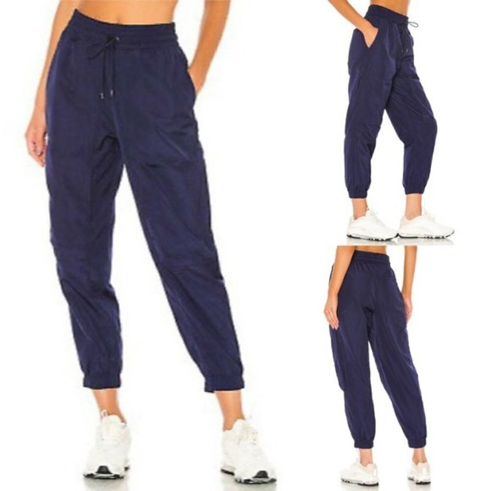 Nike Sportswear City Ready Woven Jogger Long Pull On Pants Navy Blue Size Small